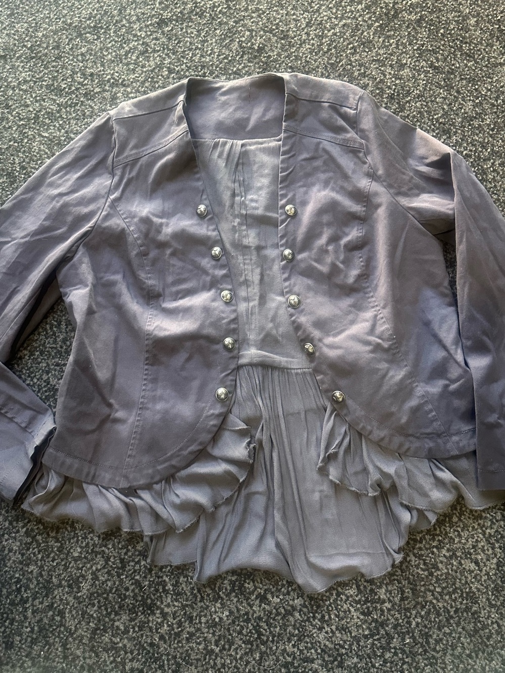 Torrid Women's Ruffle Peplum Stretch Jacket